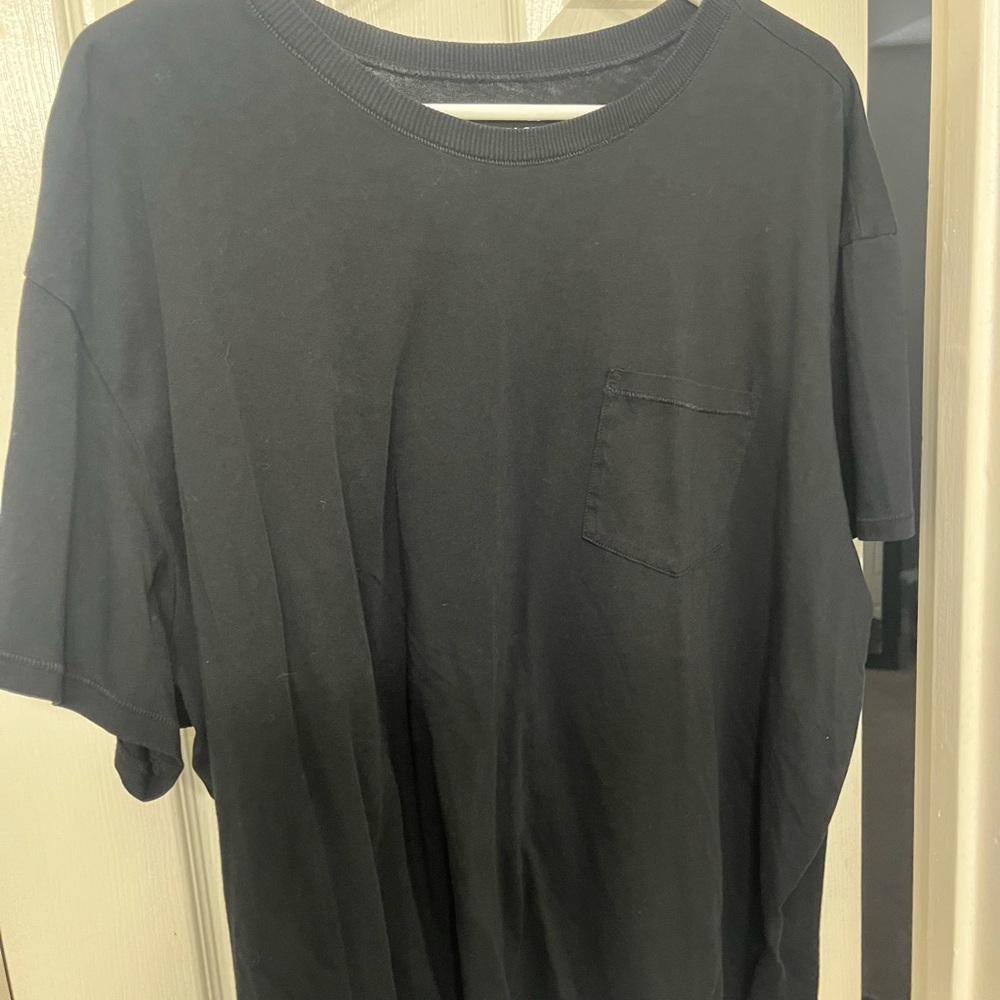 Torrid Black Short Sleeve Pocket Tee